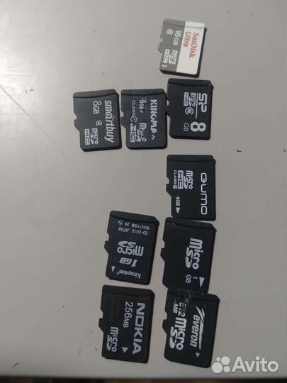 Карты памяти, картридер,флешки