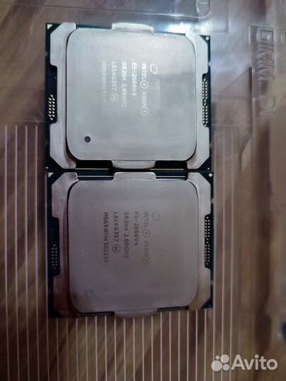 Серверная плата s2600kp + 2*2660V4