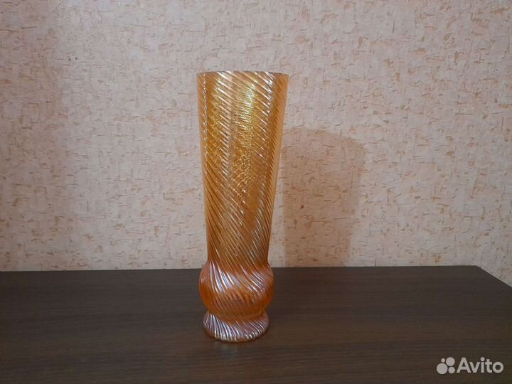 Ваза цветное стекло 32 см