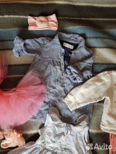 Вещи пакетом на девочку 80 Zara, Gap, Next