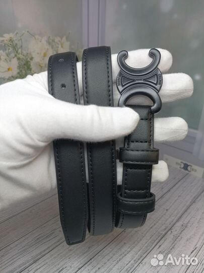 Ремень Женская Celine Люкс Натуральная кожа