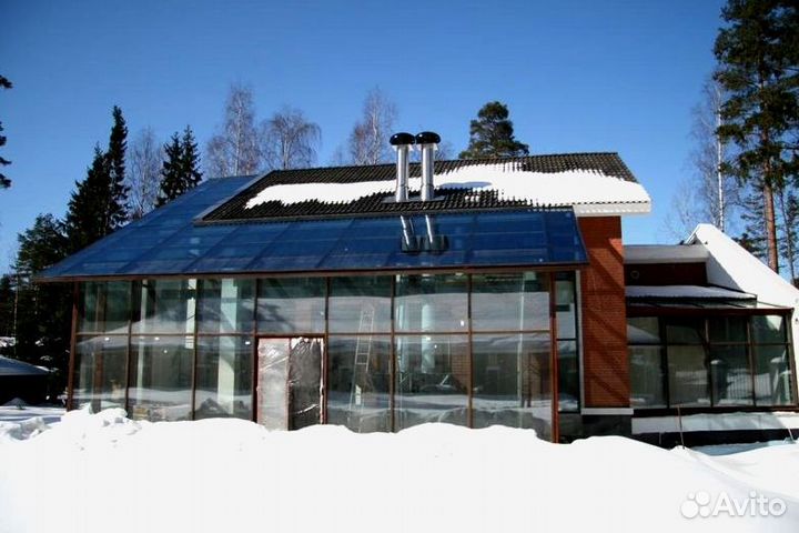 Зимний сад крыша стекло