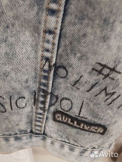 Джинсовая куртка gulliver, на 9 лет