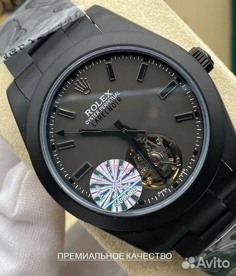 Мужские часы Rolex Milgauss Label Noir