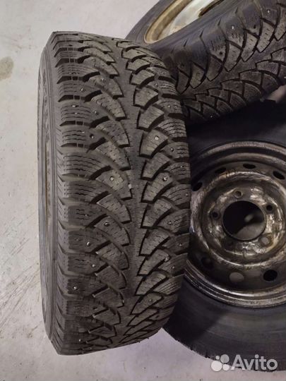 Nokian нордман 215/70 Р 15 на дисках для нивы