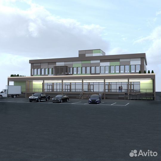 3d визуализация домов, зданий, павильонов, парков