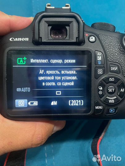 Зеркальный фотоаппарат canon eos 1200d