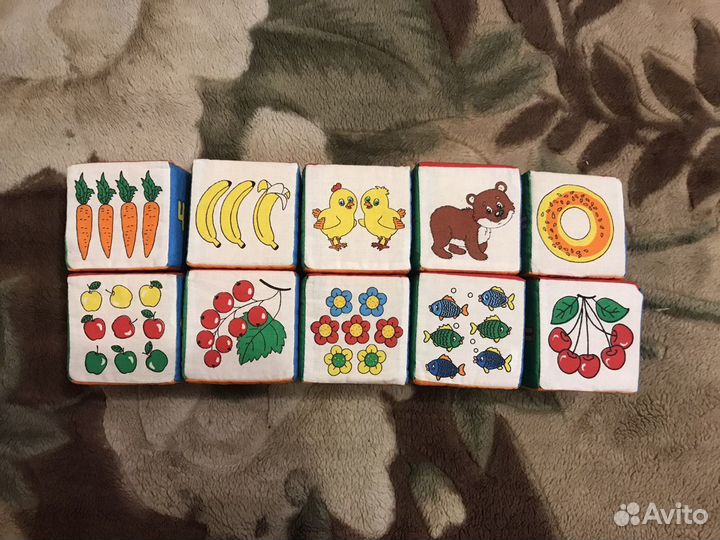 Кубики мякиши