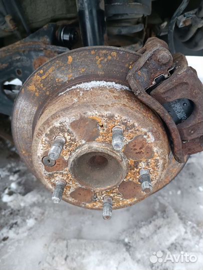 Тормозной диск задний Kia Cee'd 1.6