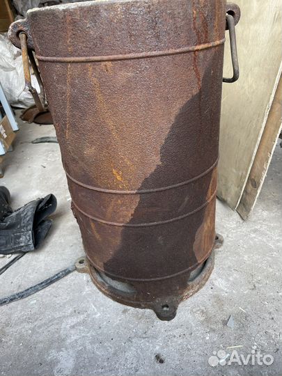 Печка буржуйка чугунная разборная