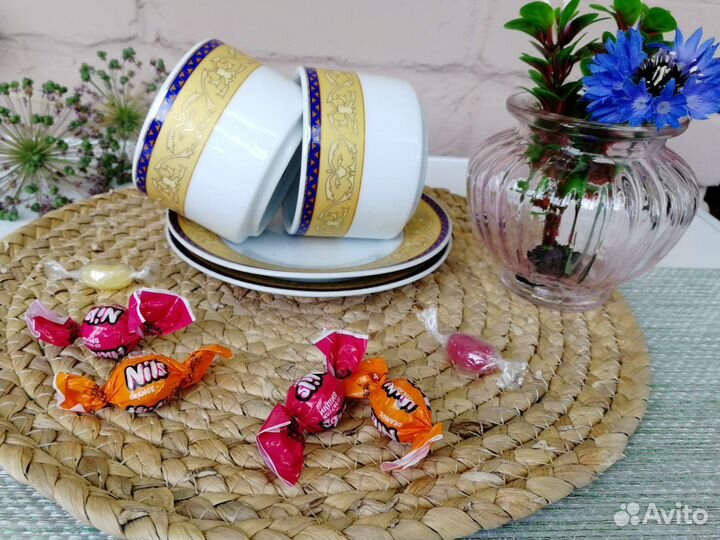 Кофейная пара вазочка в подарок