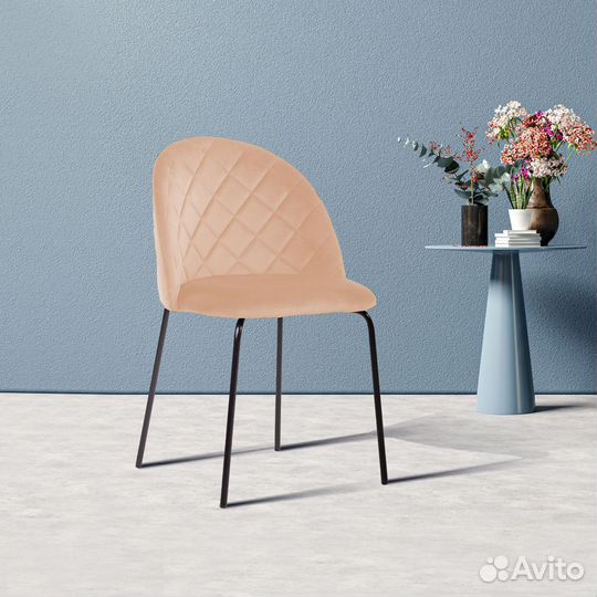 Стул Nord, бархат бежевый 5