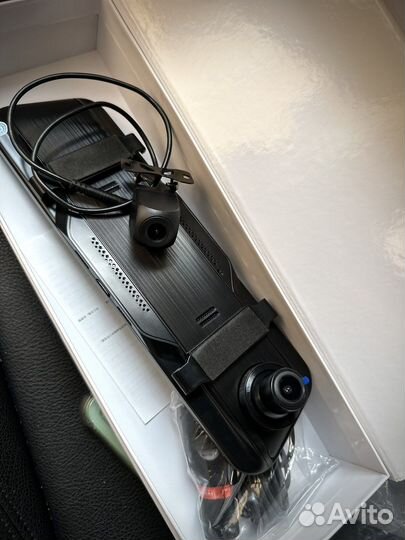 Полноэкранное зеркало видеорегистратор 3 в 1