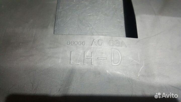 Пластик салона Subaru Legacy IV BL BP 03-06