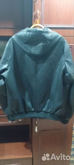 Кожаная куртка мужская