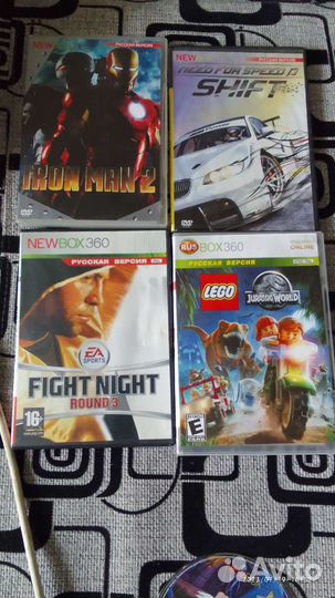 DVD диски на Прошитый Xbox 360