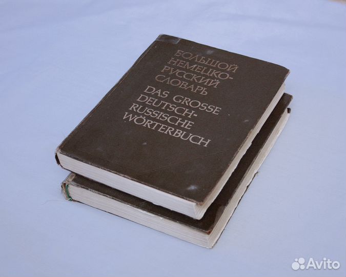 Большой немецко-русский словарь в 2 томах