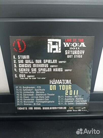 CD Hämatom – Wenn Man Vom Teufel Spricht промо лиц