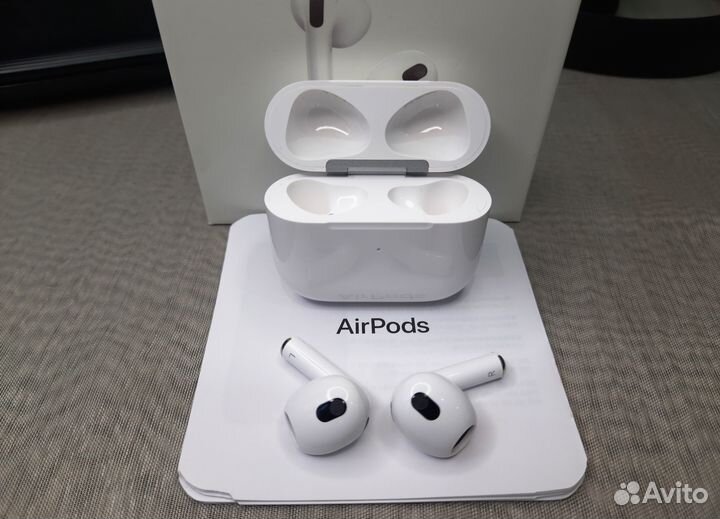 Airpods 3 Premium Gold + доставка/гарантия