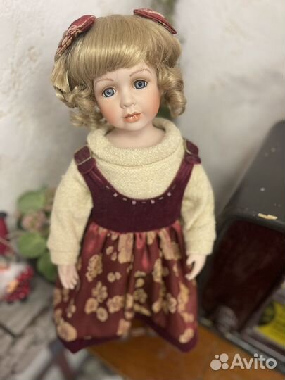 Кукла фарфоровая Германия винтаж