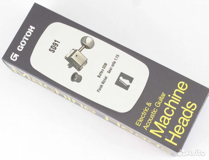Gotoh SD91-05M-N-L6 колки, никель, 6 в линию