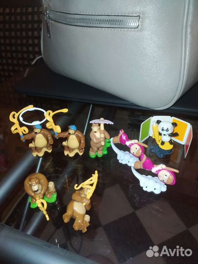 Маша и медведь киндер сюрприз