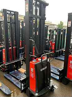 Штабелер с Электроподъемом Oxlift 1500 кг