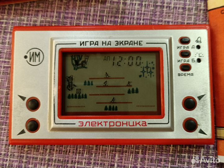 Игра электроника. Биатлон