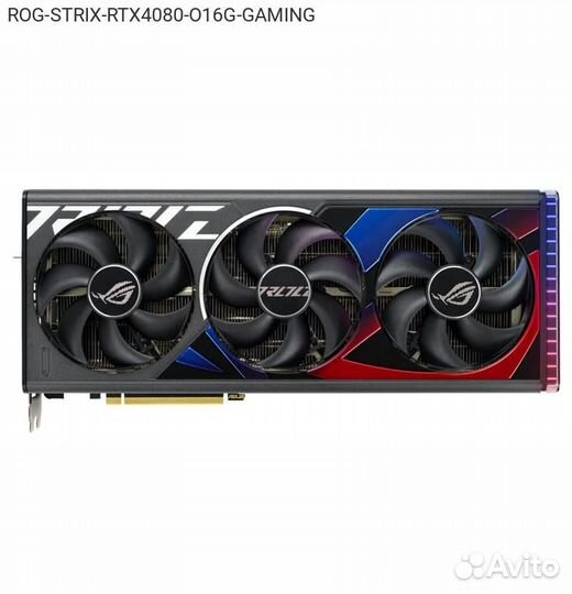 Видеокарта Asus nVidia GeForce RTX 4080 ROG Strix