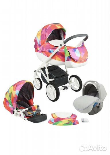 Коляска 3 в 1 Bexa Cube