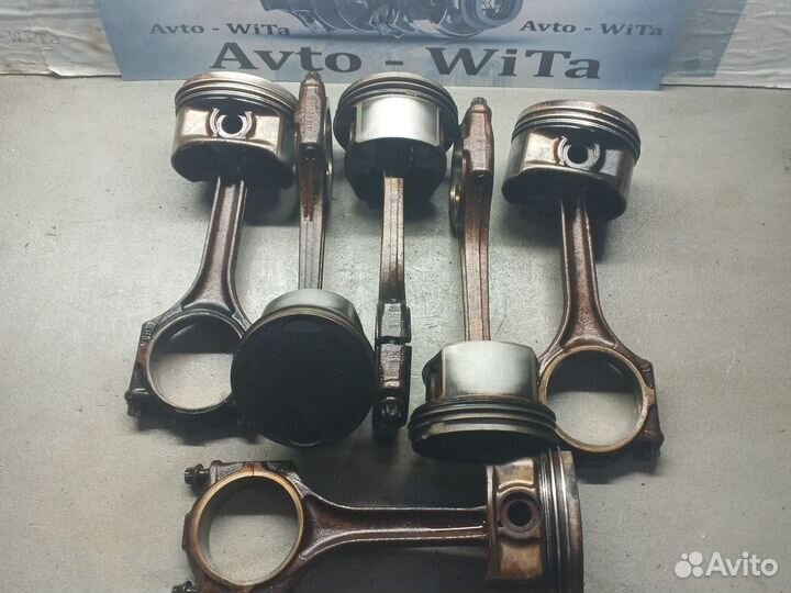 Поршни с шатунами Audi A6 C5 2.4 ALF