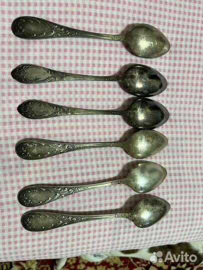 Ложки столовые мельхиор СССР