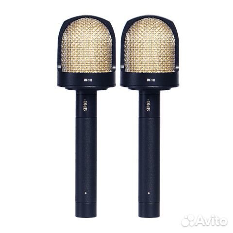 Мк-101 (стереопара, черный, в деревянном футляре)