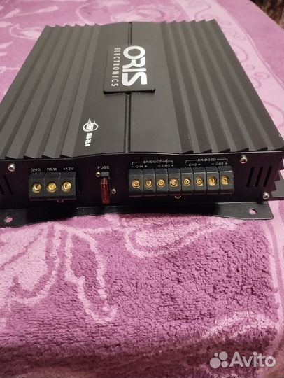 Автомобильный усилитель звука 4 канальный