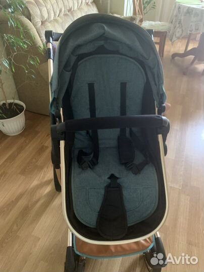 Детская коляска с автолюлькой