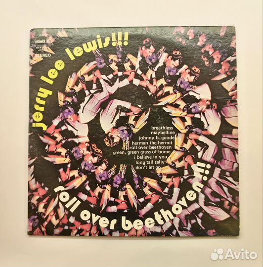 LP Jerry Lee Lewis – Roll Over Beethoven / US 1972