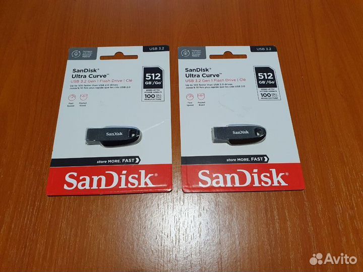 Usb флешка Sandisk Ultra Curve 512gb Новая