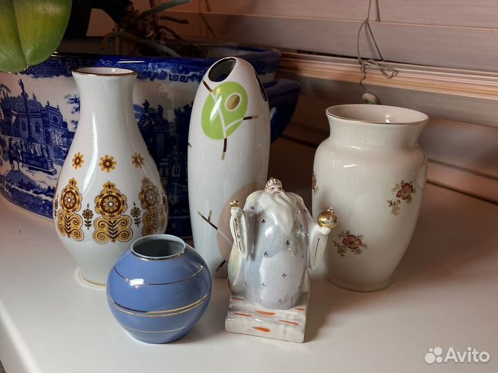 Вазы, статуэтка СССР