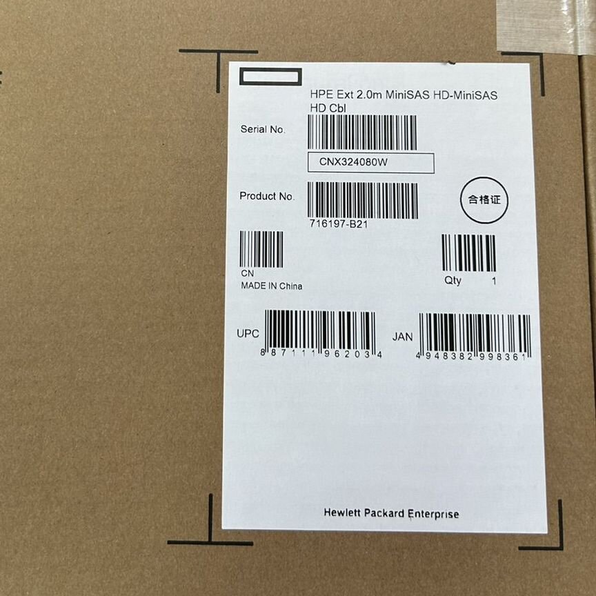 [716197-B21] Кабель 2m Minisas Hd 716197-B21/717433-001