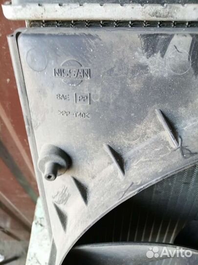 Диффузор с вентиляторами на ниссан теана j31