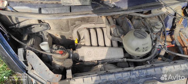 Двигатель volkswagen t4 2.4 аав, кпп