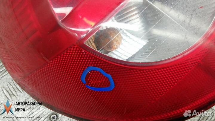 Фонарь задний левый Renault Clio 3 2007