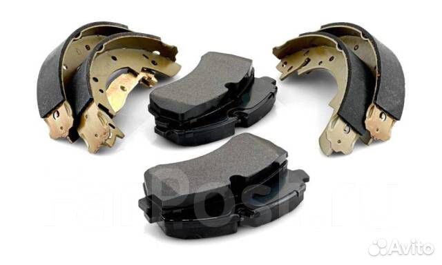 Колодки тормозные задние