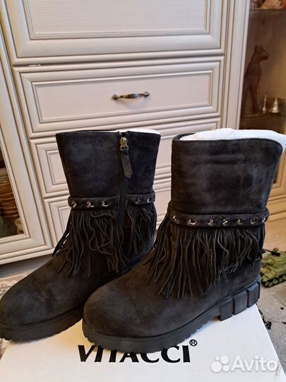 Полусапожки ботинки женские Vitacci р.37-38