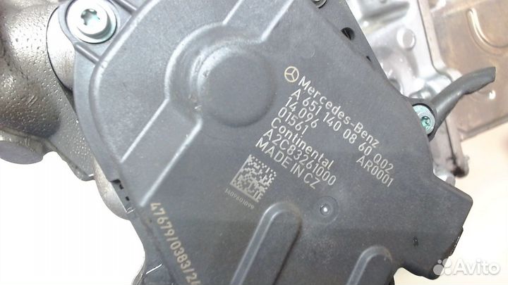 Охладитель отработанных газов Mercedes GLA X156 20