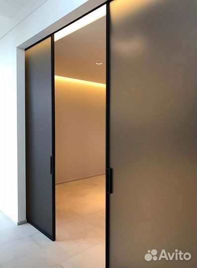 Перегородка из стекла