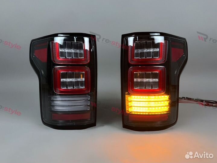 Стопы Ford F150 (P552) 14-20г Красные Vland