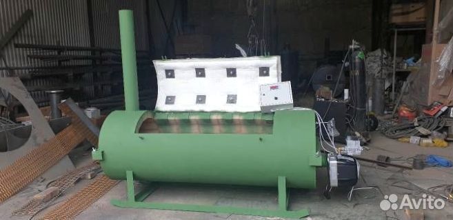 Крематор для уничтожения биологических отходов