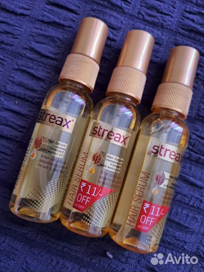 Серум сыворотка для волос hair serum streax Индия
