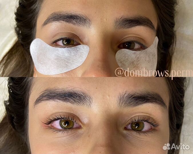 Ламинирование ресниц и бровей